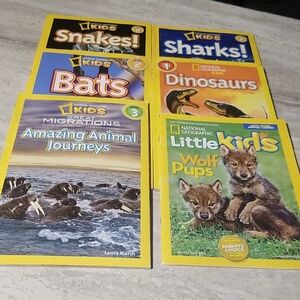 National Geographic Kids Animal Book Collection Softcover 7 Books
